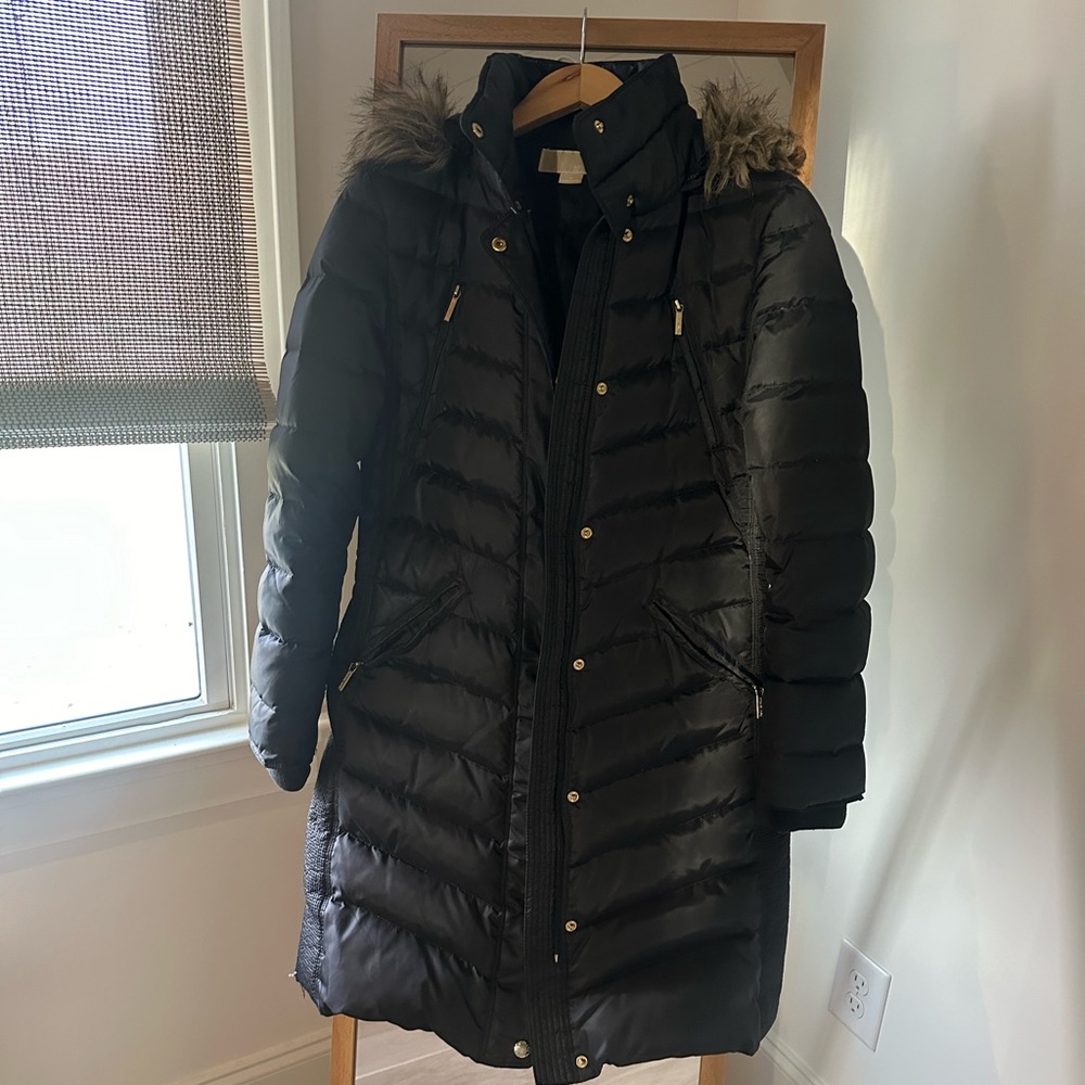 Michael Kors long coat Size Small